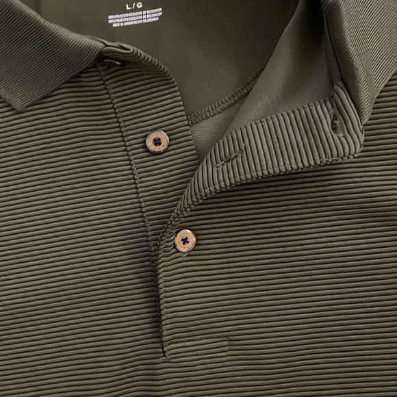 Men’s Grand Slam Golf robbed green long sleeve collared shirt size large - Picture 4 of 7